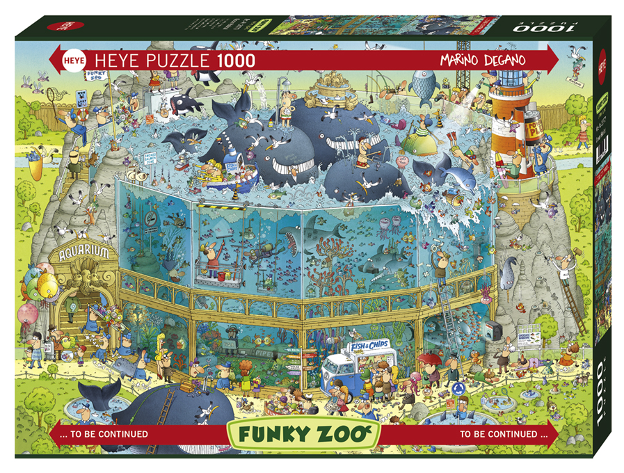 1000片 Funky Zoo 海洋動物區