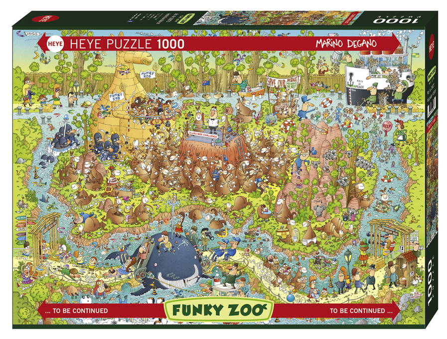 1000片 Funky Zoob 澳洲動物區