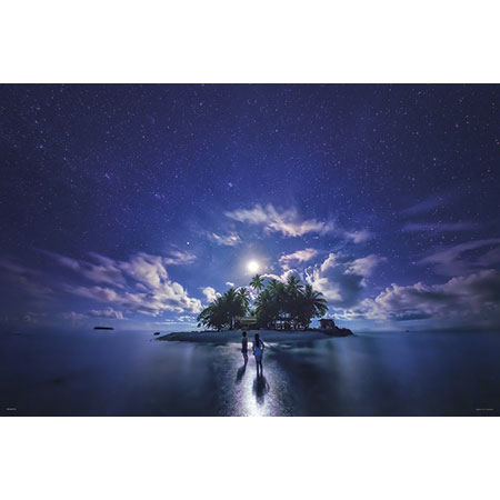 1000片 天空物語- JEEP島的月夜 (夜光版)
