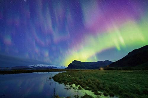 1000片 天空物語-冰島的極光