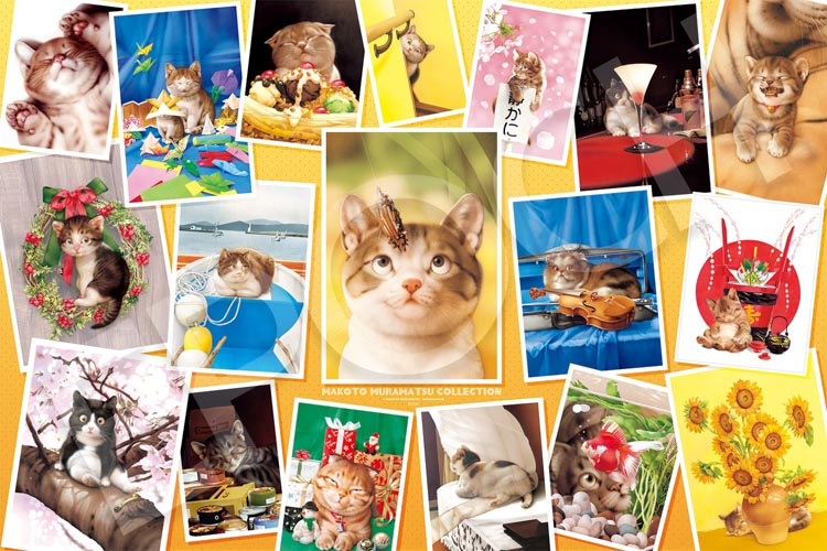 1000片 村松誠 收藏集 滿滿的貓