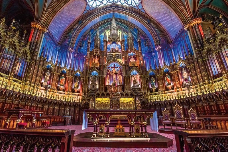 1000片 蒙特婁聖母聖殿