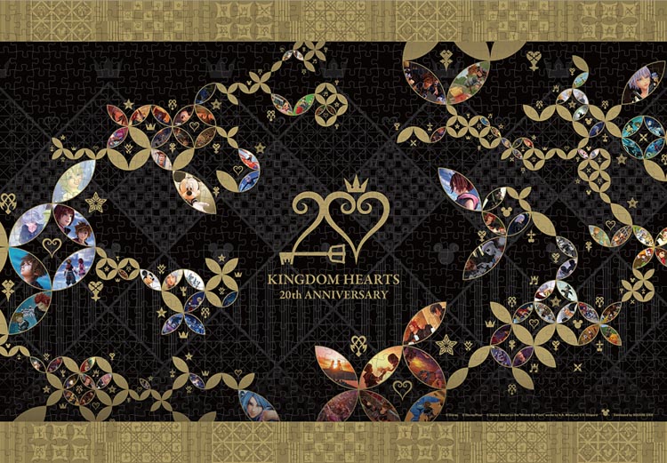 1000片 王國之心 20周年紀念 圖標樣式